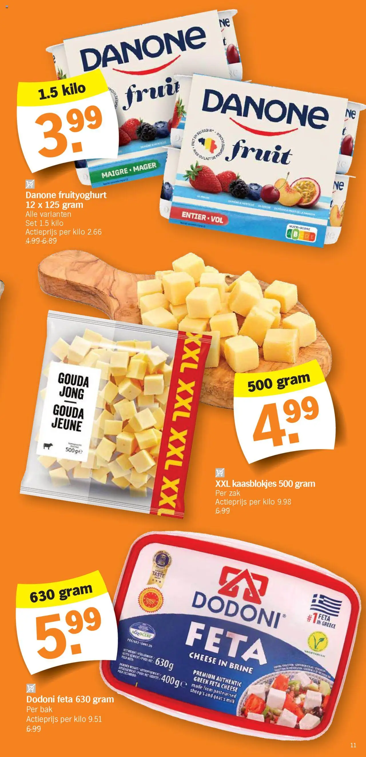  | Pagina: 11 | Producten: Zak, Gouda, Feta, Fruit