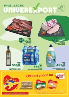 Univerexport katalog - pregled Univerexport kataloga - važi od 10.11.2025