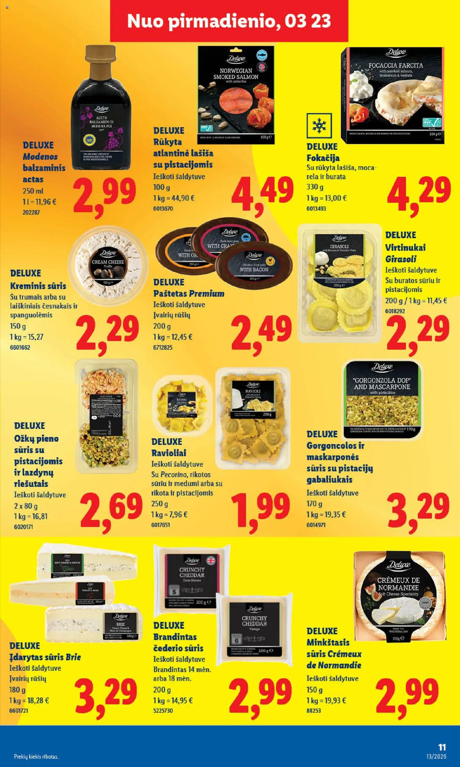 LIDL akcijos nuo 23.03.2026 | Puslapis: 13