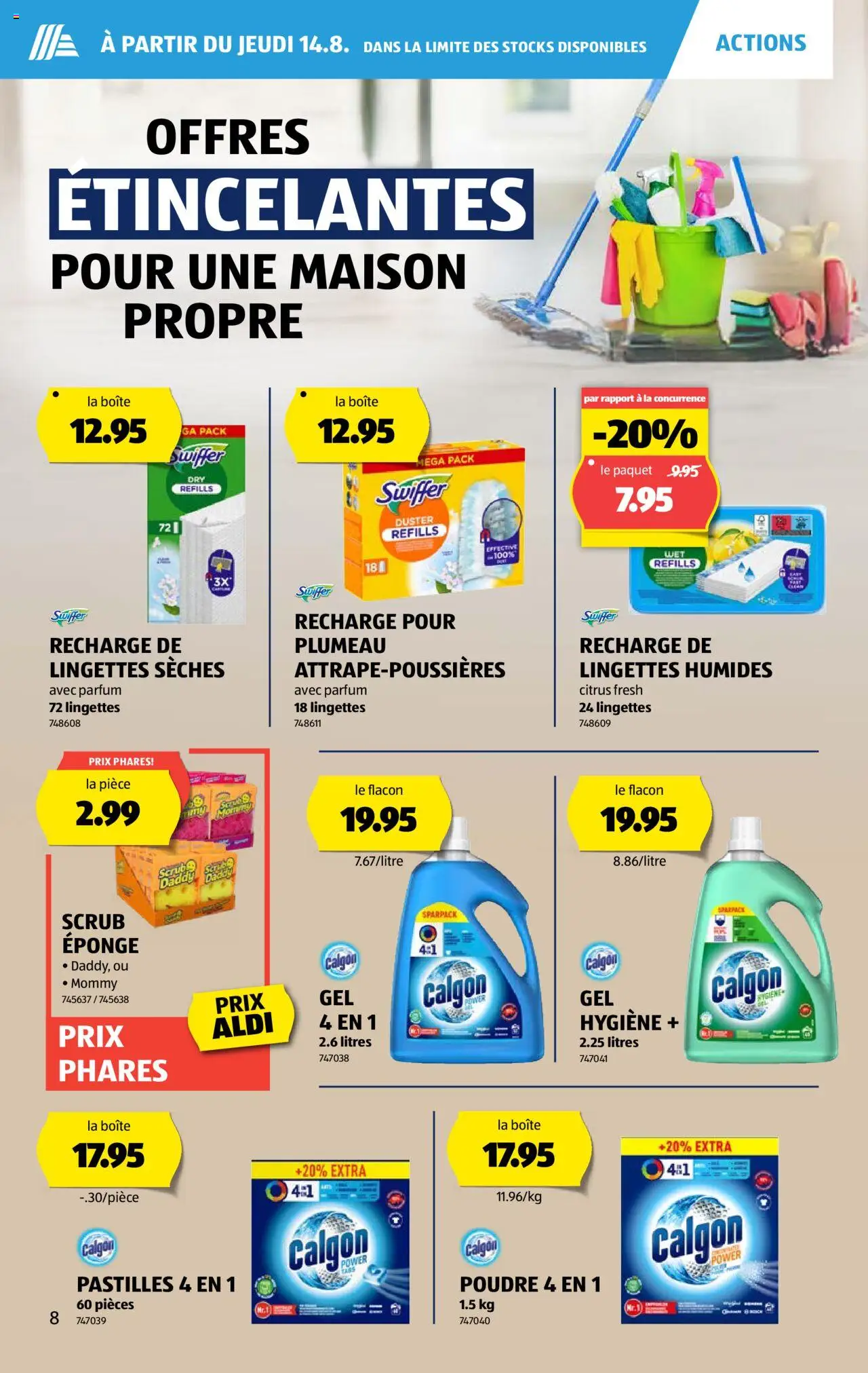 Aldi Prospectus ab 14.08.2025 | Seite: 8 | Produkte: Parfüm