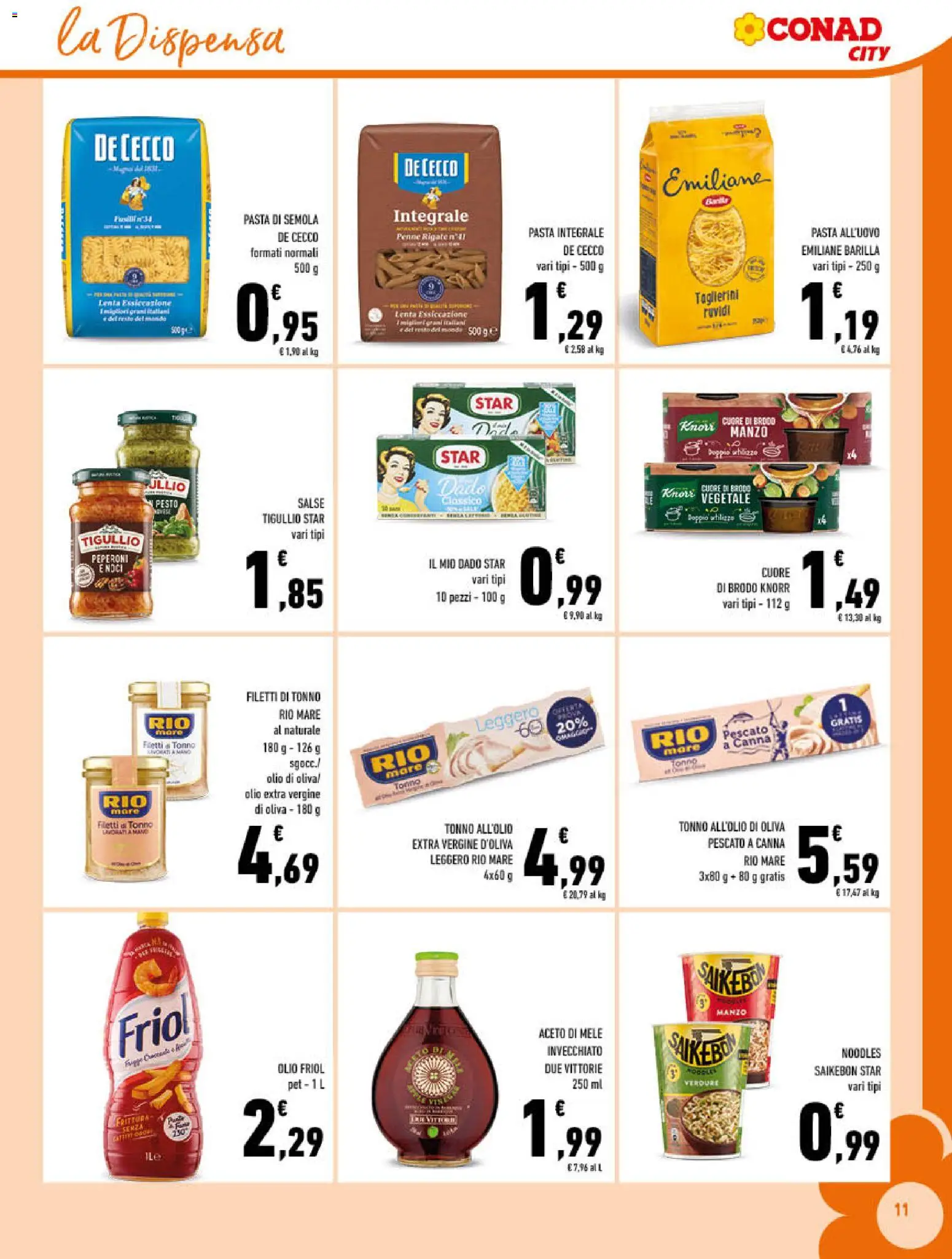 Volantino Conad del 11.02.2026 | Pagina: 11