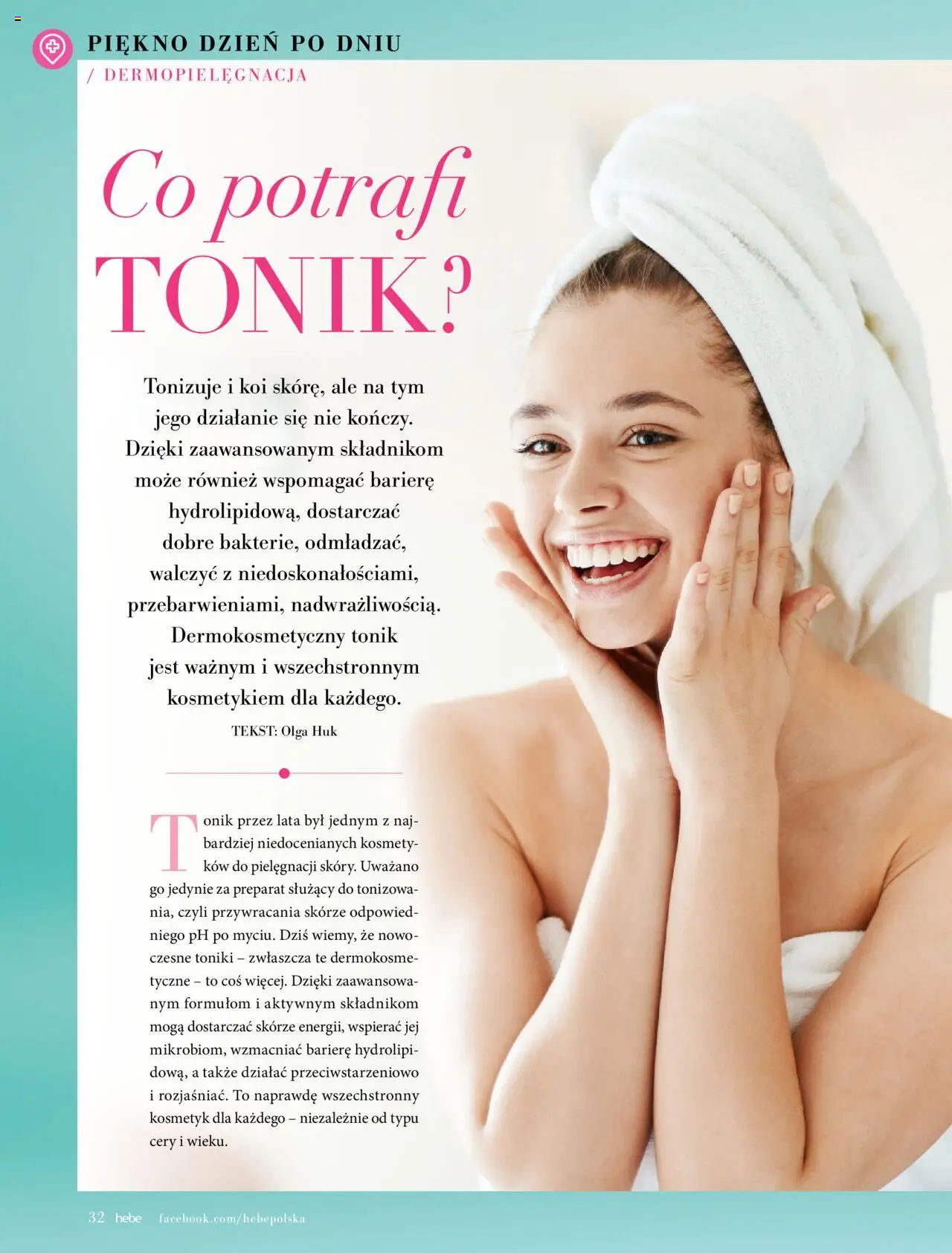 Hebe Gazetka - Magazyn od 01.05.2025 | Strona: 32 | Produkty: Toner, Tonik