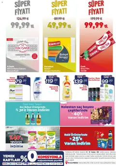 Kim Market Katalog - 14.07.2025 tarihinden itibaren geçerlidir | Sayfa: 8 | Ürünler: Raf, Banyo, Şampuan, Sabun