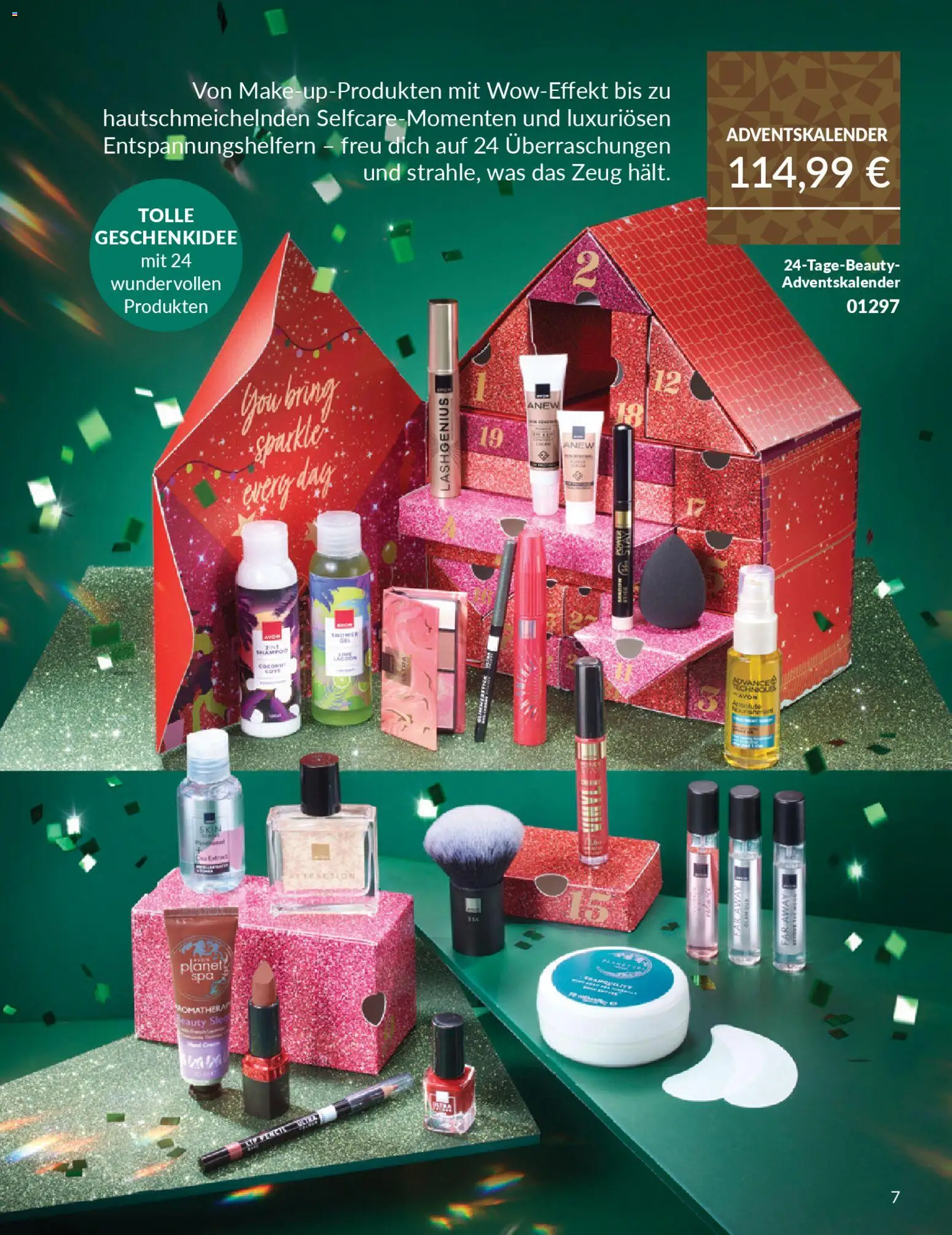 AVON Weihnachtsgeschenkideen – gültig ab 01.11.2025 | Seite: 7 | Produkte: Shampoo