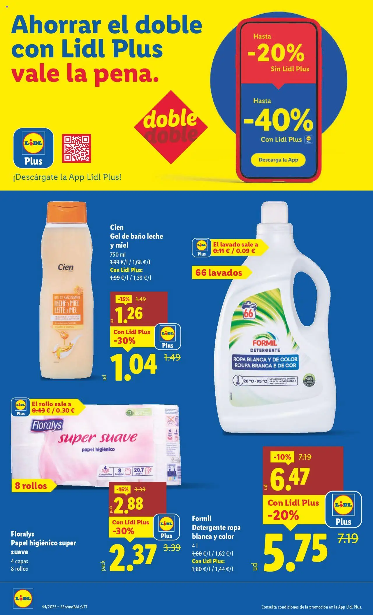 Lidl catálogo MAD │ válido desde el 27.10.2025 | Página: 12 | Productos: Ψηφιακή κάμερα, Leche, Papel higienico, Baño