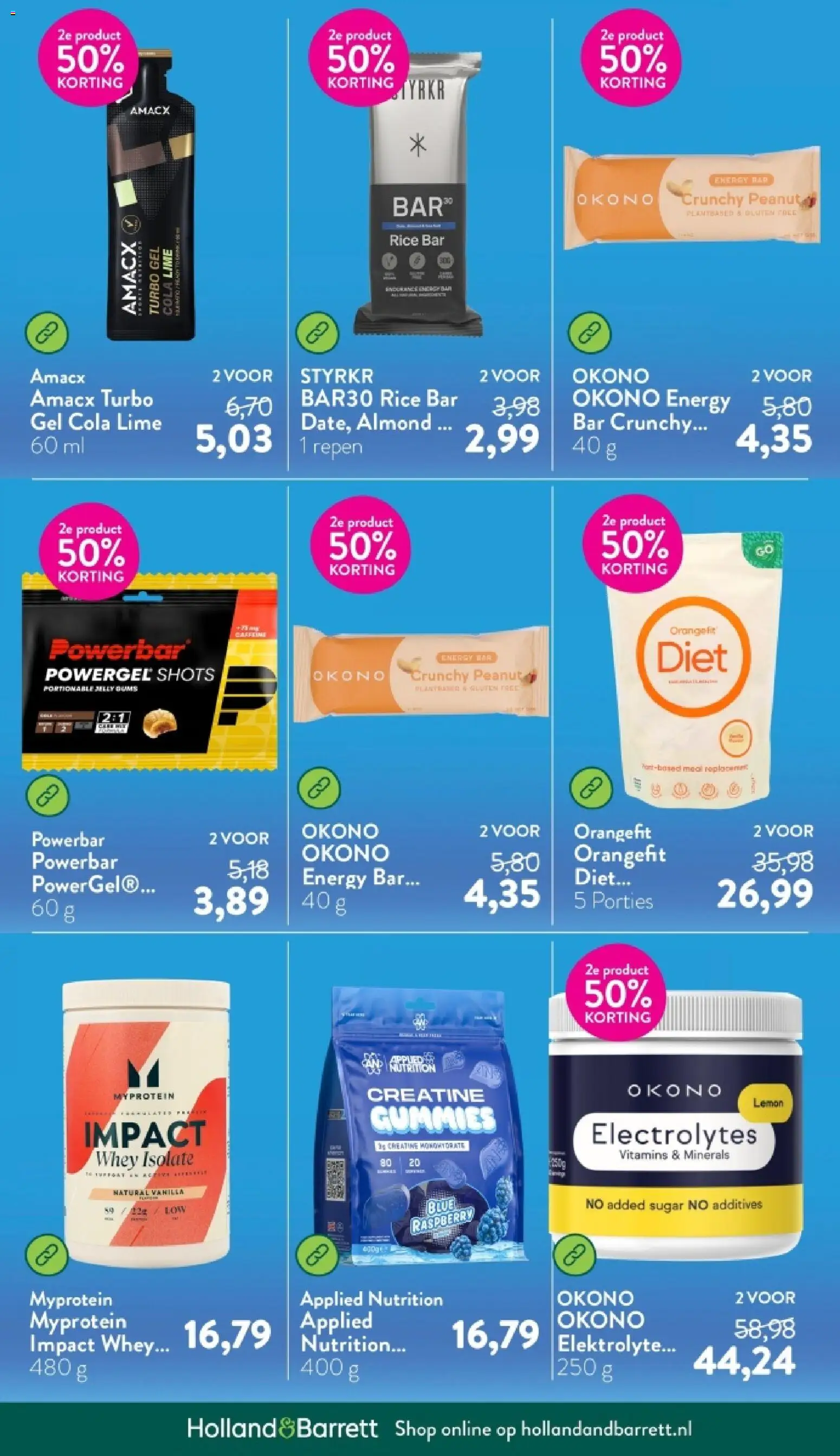 {H1} | Pagina: 9 | Producten: Whey, Gel, Repen