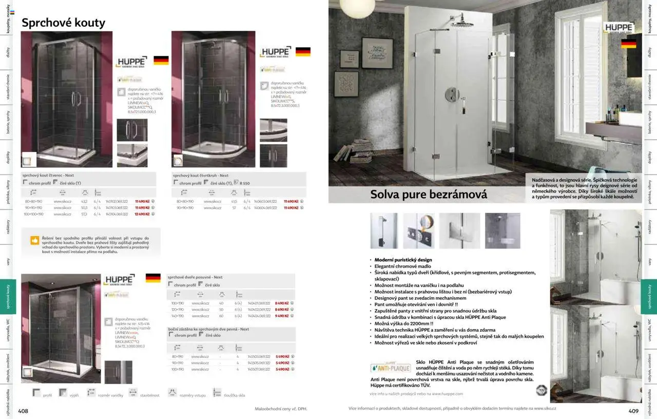 Siko koupelny katalog Koupelny 2025/2026 od 14.10.2025 | Strana: 206 | Produkty: Voda, Madlo, Wc, Sprchový kout