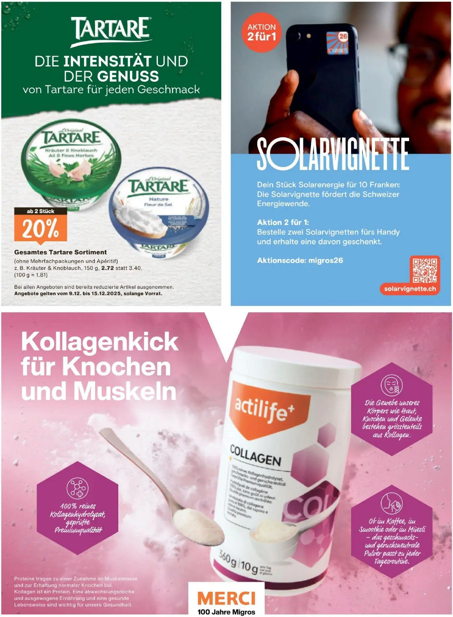 Migros - Magazin – gültig ab 09.12.2025 | Seite: 64