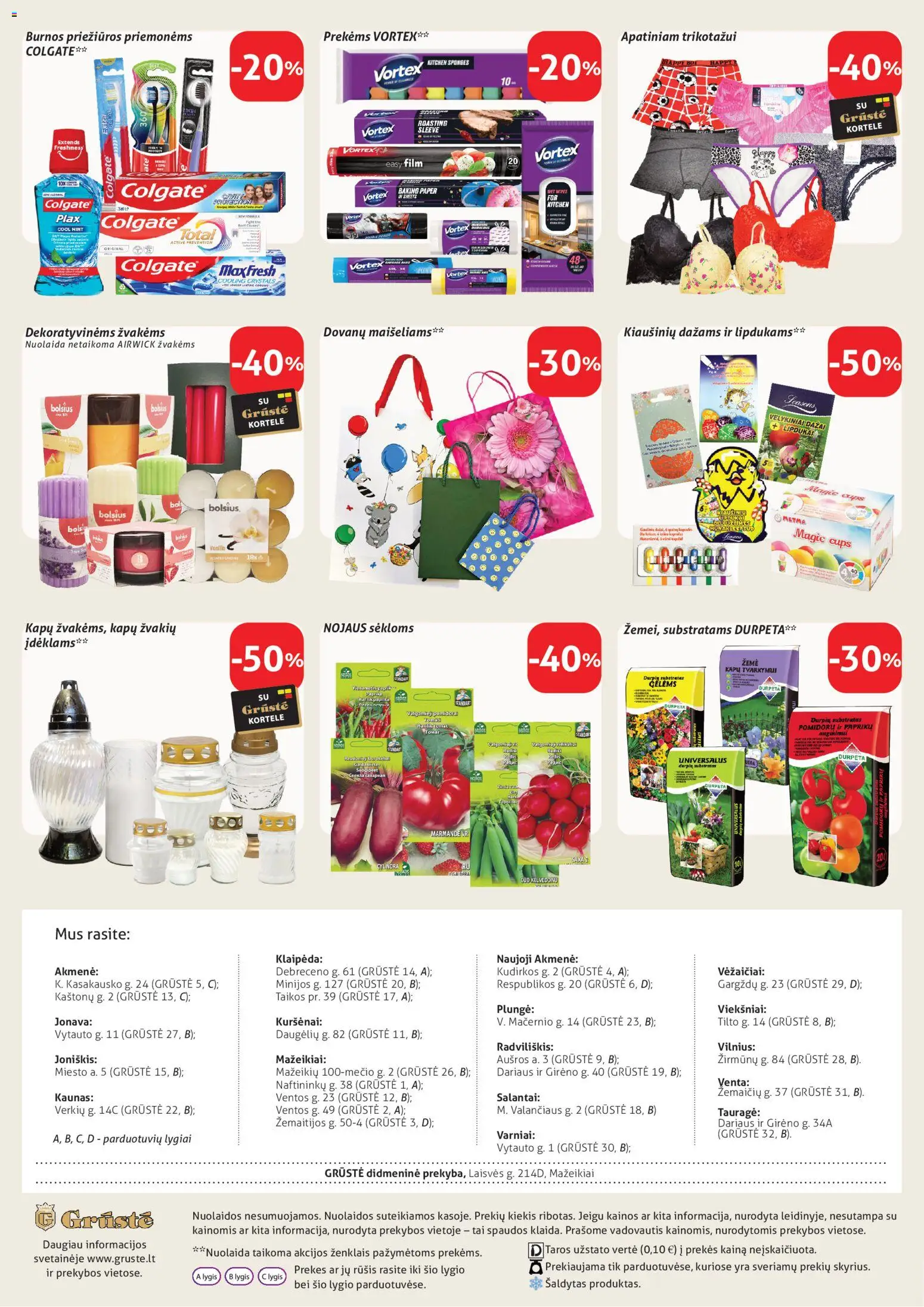 GRUSTE akcijos nuo 21.03.2026 | Puslapis: 15