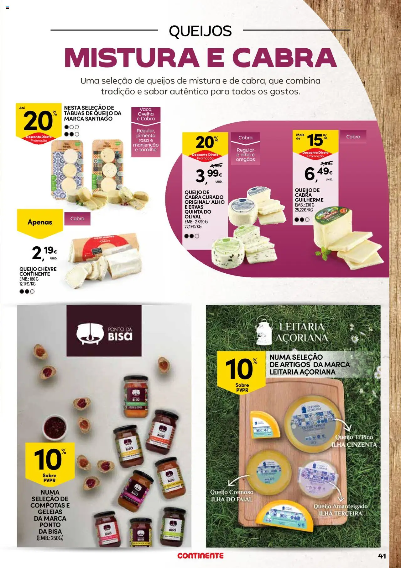 Continente - Açores: Vinhos, Enchidos e Queijos │ válido de 23.09.2025 | Página: 41 | Produtos: Orégãos, Pimenta, Queijo