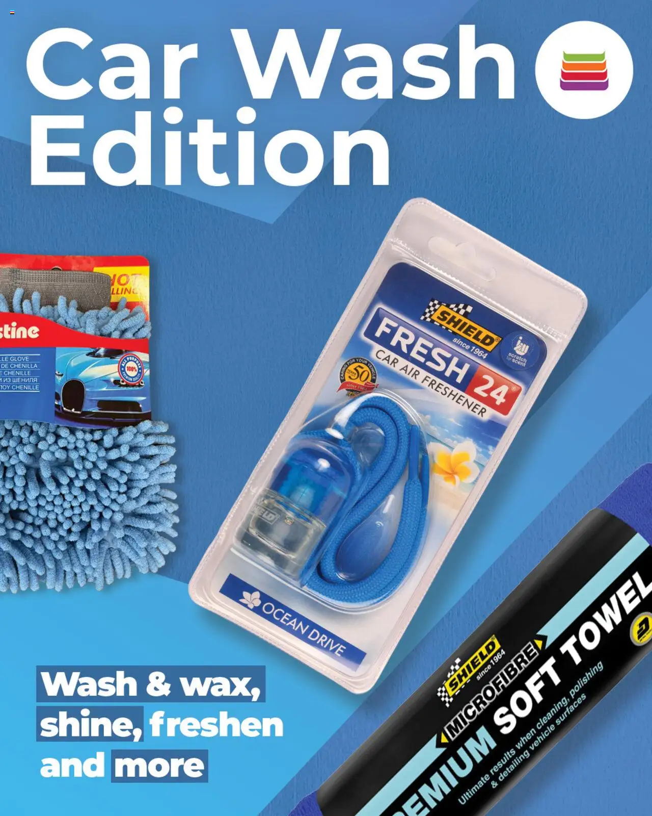 New Crazy Plastics catalogue – valid from 09.09.2025 | Page: 1 | Products: Glove, Car wash, Air freshener, Towel