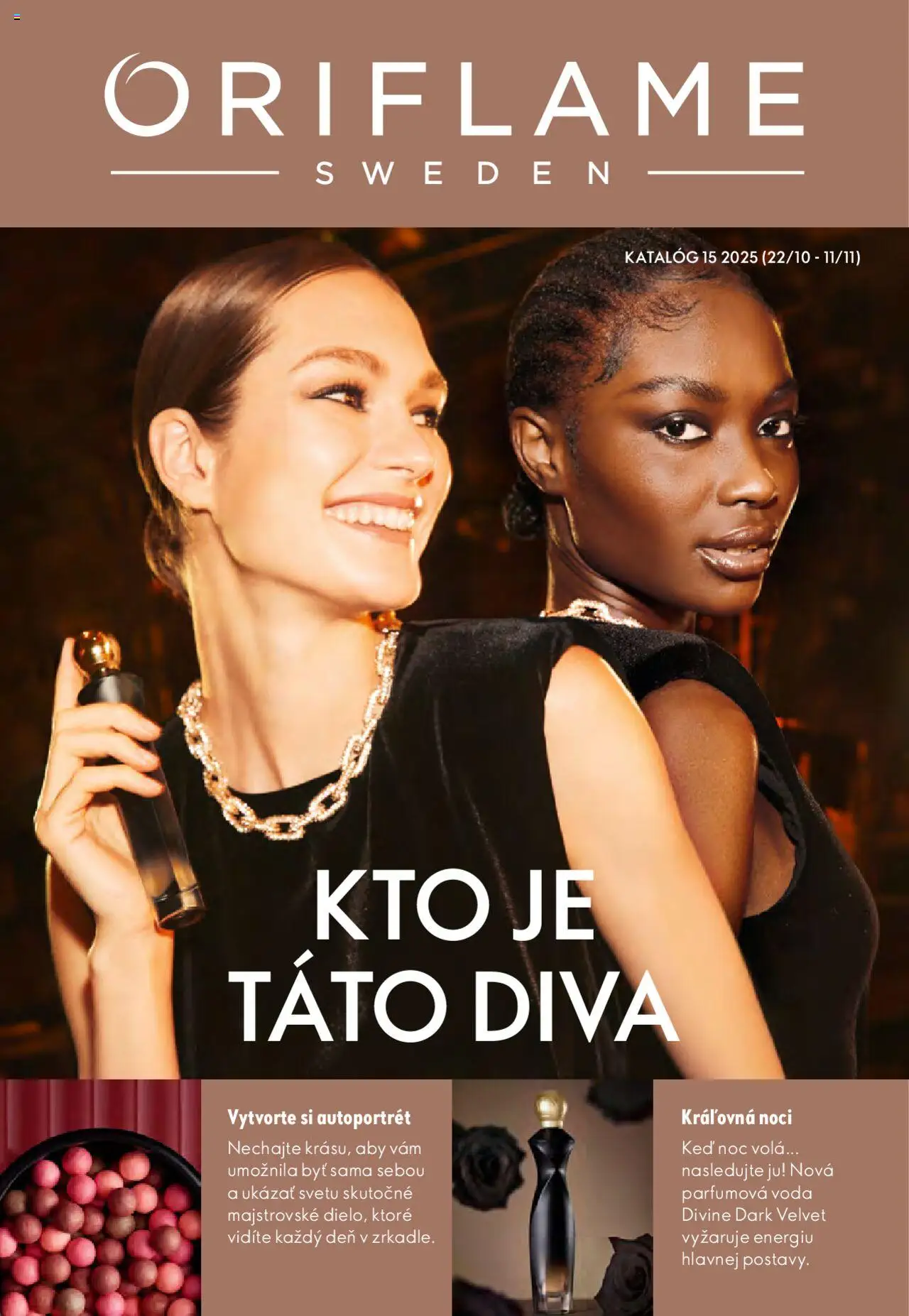 Nové Oriflame akcie – leták je platný od 22.10.2025 | Strana: 1 | Produkty: Voda