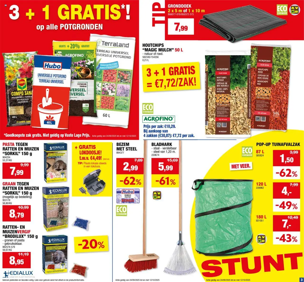 {H1} | Pagina: 3 | Producten: Granen, Chips, Lokaas, Zak