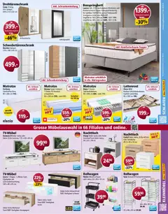 Otto's Aktionen – gültig ab 17.09.2025 | Seite: 9 | Produkte: Nachttisch, Schwebetürenschrank, Lattenrost, Drehtürenschrank