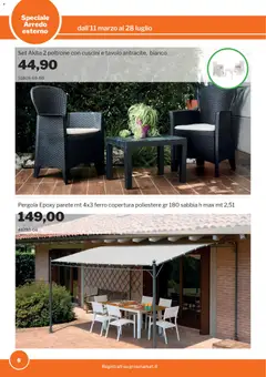 Anteprima del volantino Sogegross volantino Arredo esterno valido a partire dal 11.03.2026 | Pagina: 8