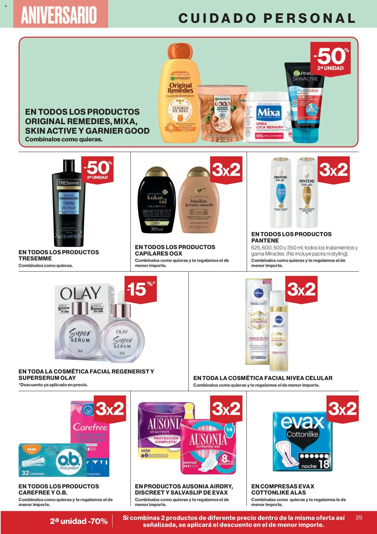Supercor Canarias │ válido desde el 23.10.2025 | Página: 29 | Productos: Champú, Sérum, Té, Camisón