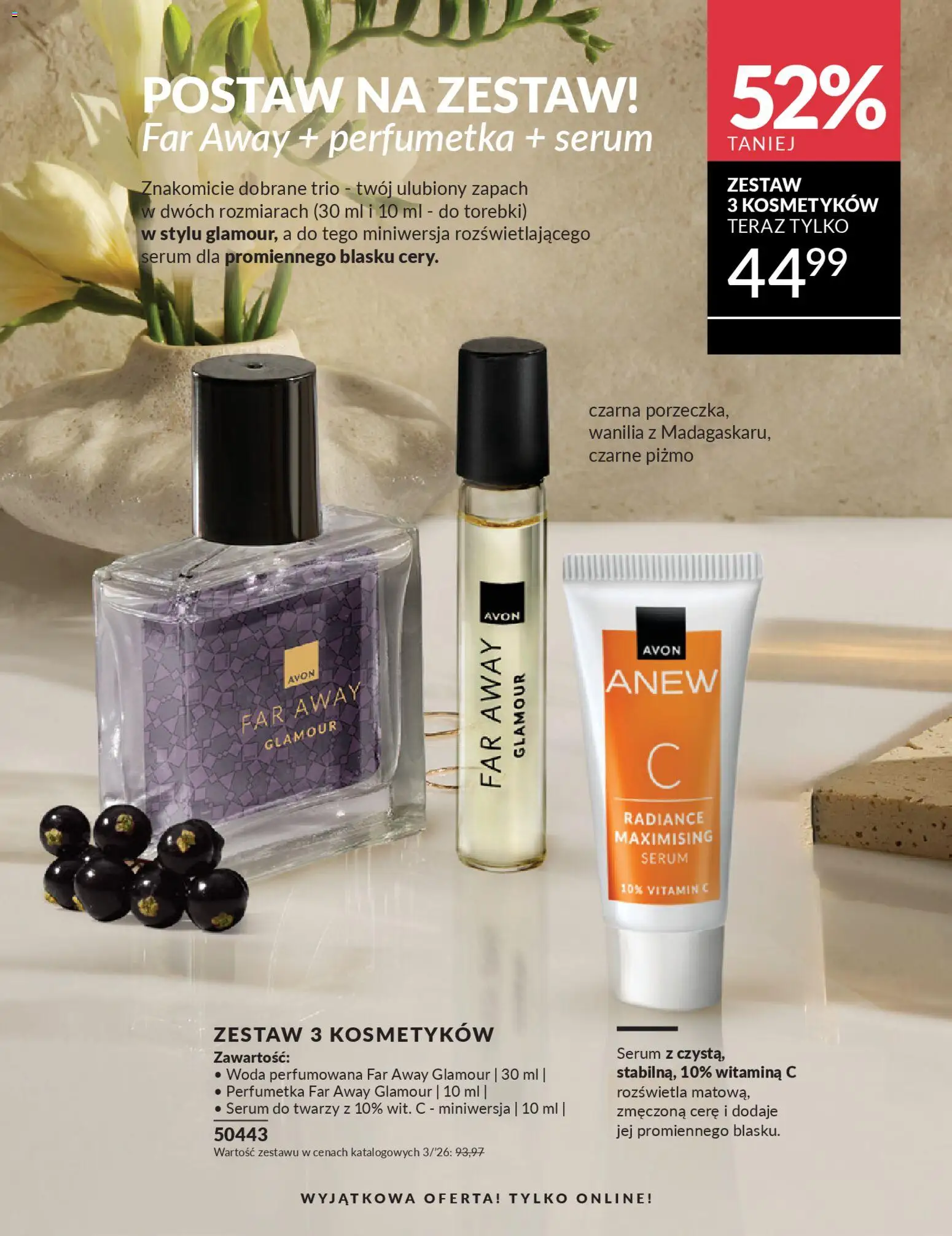 Avon Katalog 3 2026 od 01.03.2026 | Strona: 193 | Produkty: Zapach, Woda, Torebki, Serum do twarzy