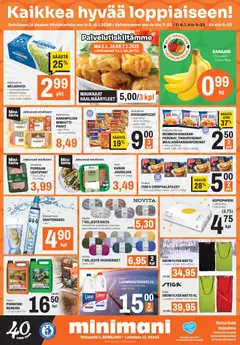 Minimani-mainoslehti voimassa 05.01.2026 alkaen