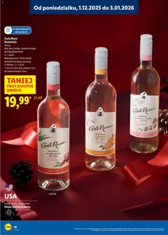 Pogląd oferty "Carlo Rossi, 750 ml Red lub White" - ważna od 01.12.2025 | Strona: 11