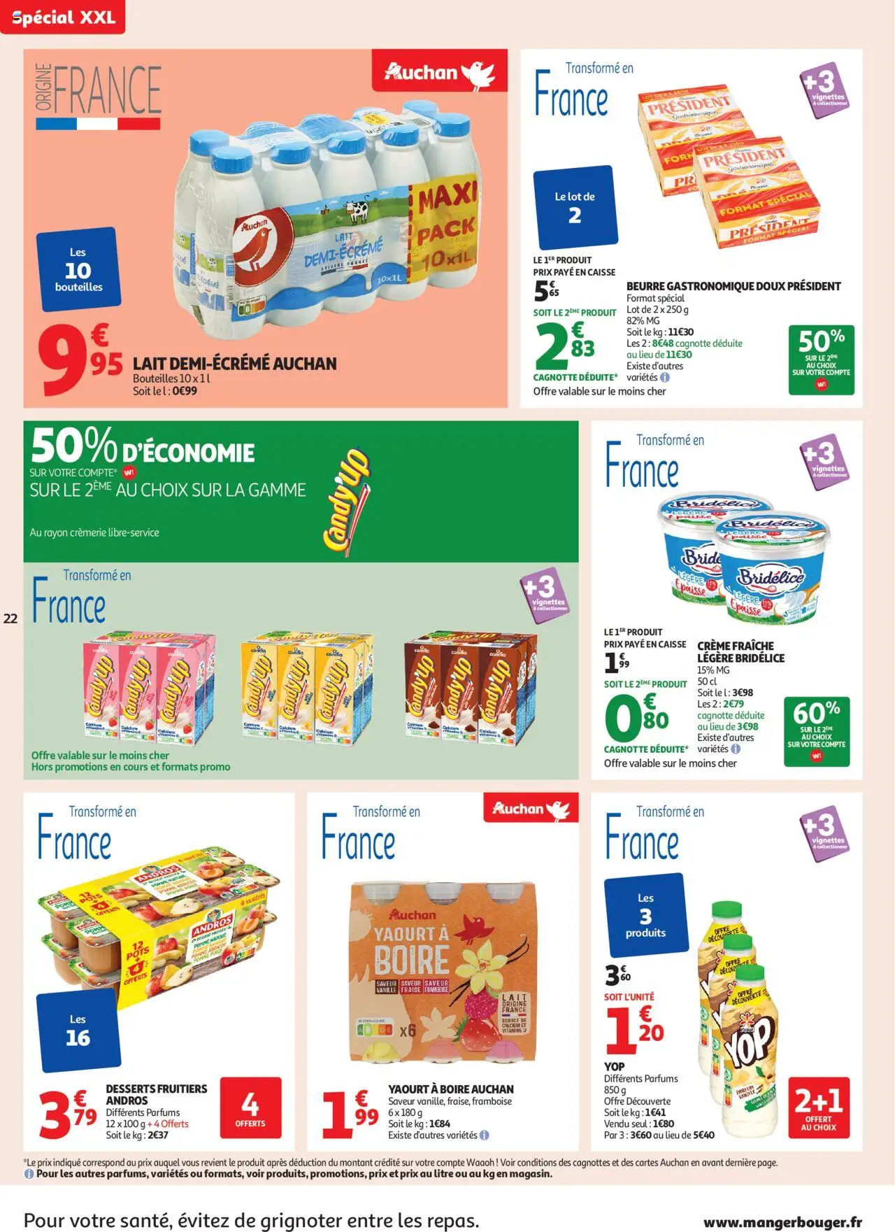  | Page: 22 | Produits: Pomme, Parfum, Banane, Crème fraiche