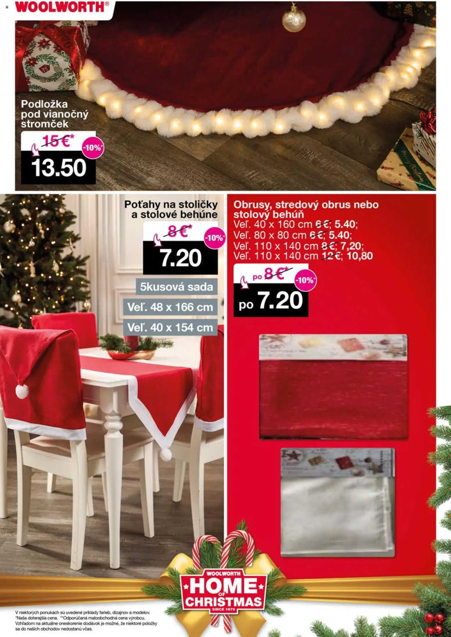 Nové Woolworth akcie – leták je platný od 25.11.2025 | Strana: 47 | Produkty: Stoličky, Poťahy na stoličky, Poťahy