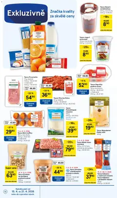 Náhled letáku Tesco Chorizo Extra, 80 g, balené od 15.04.2026 | Strana: 16