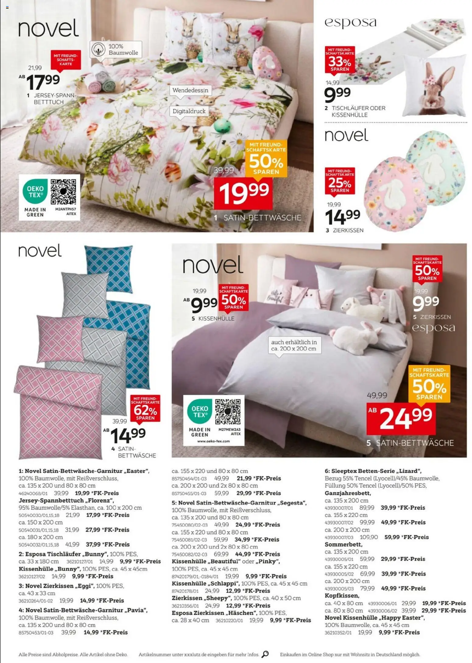 XXXL Lutz - BBQ-Time – gültig ab 08.03.2026 | Seite: 2 | Produkte: Bettwäsche