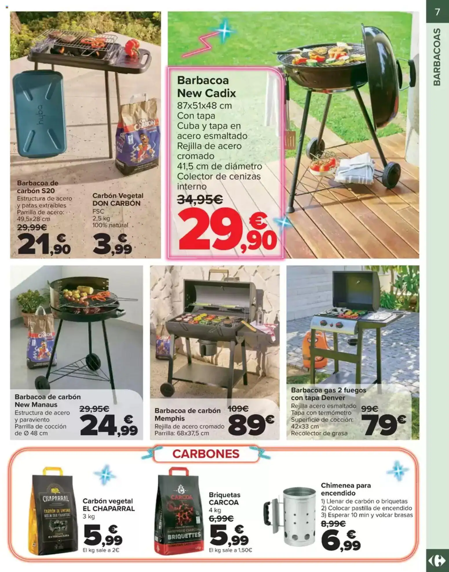Carrefour Market Jardín │ válido desde el 14.04.2026 | Página: 7 | Productos: Barbacoa, Parrilla, Termómetro