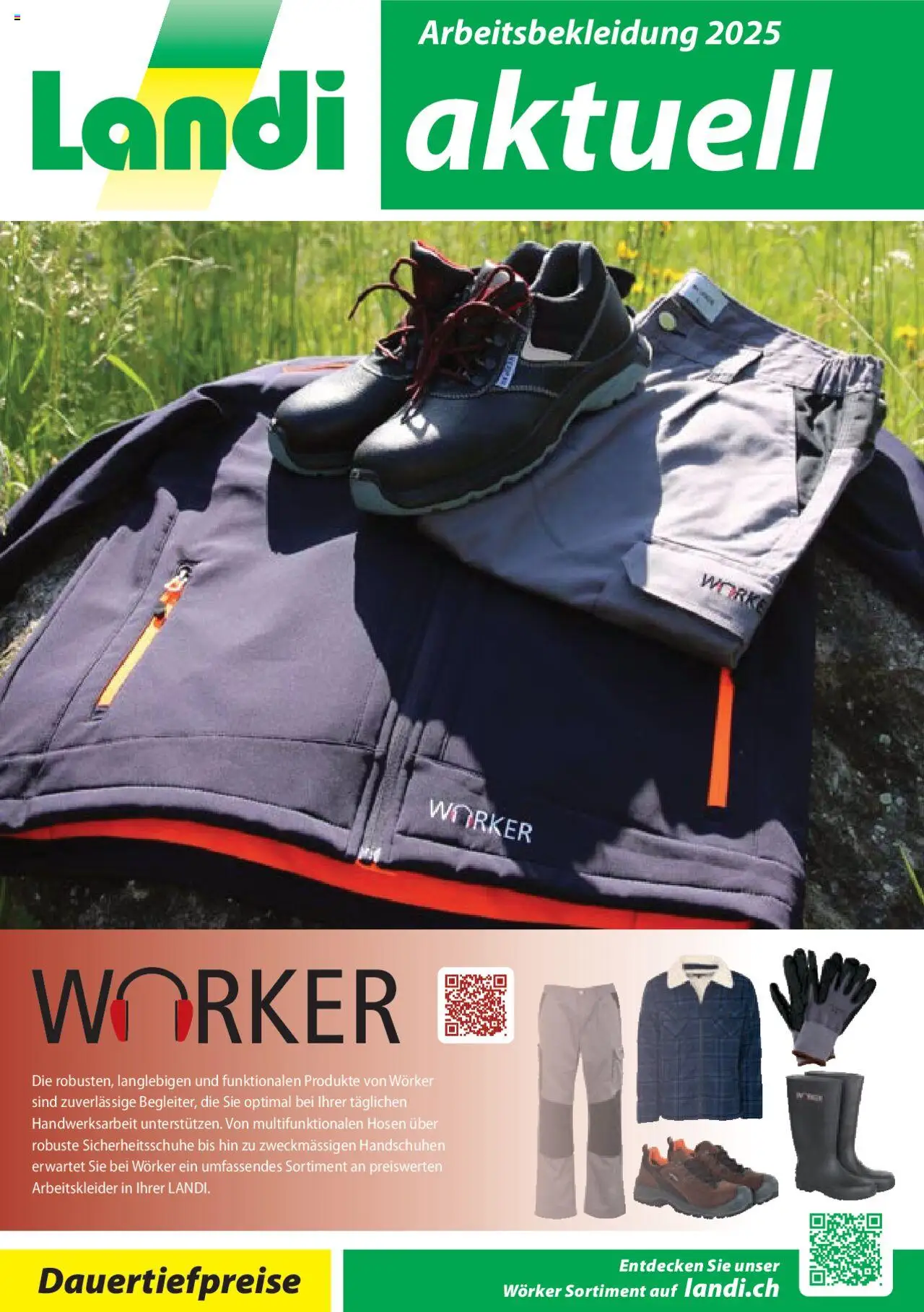 Landi Aktionen Arbeitsbekleidung Wörker ab 11.06.2025 | Seite: 1
