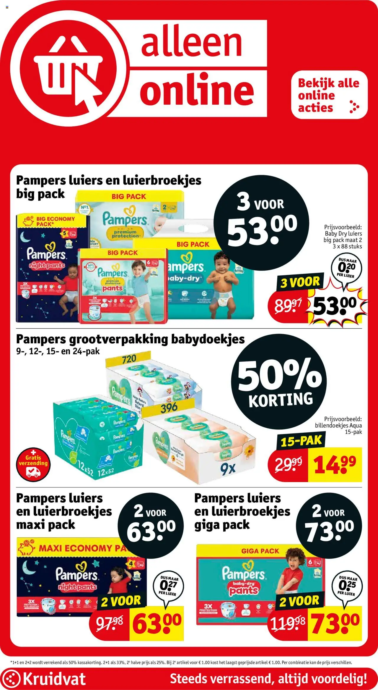  | Pagina: 53 | Producten: Kan, Pampers, Babydoekjes