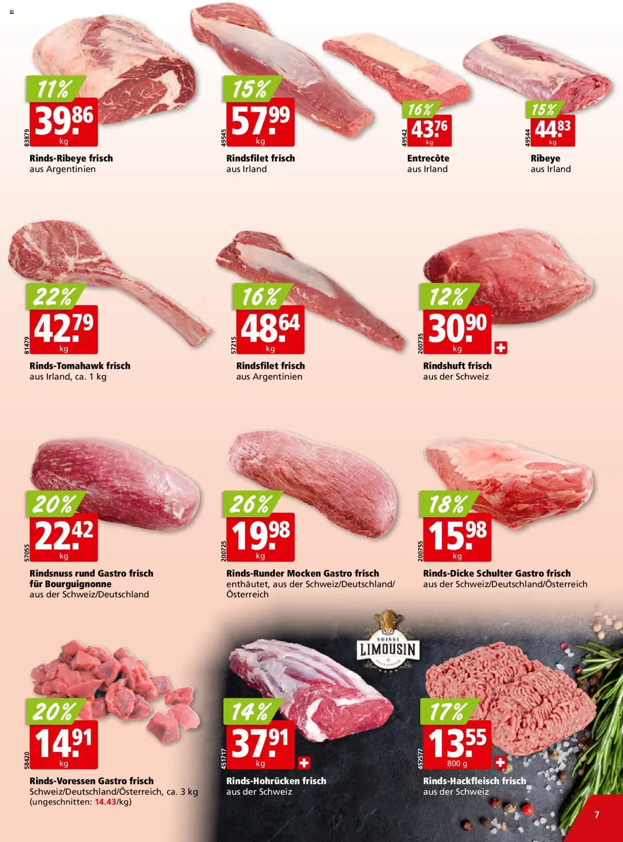 Aligro Aktionen - Chavannes, Matran, Genf, Sitten ab 02.06.2025 | Seite: 7