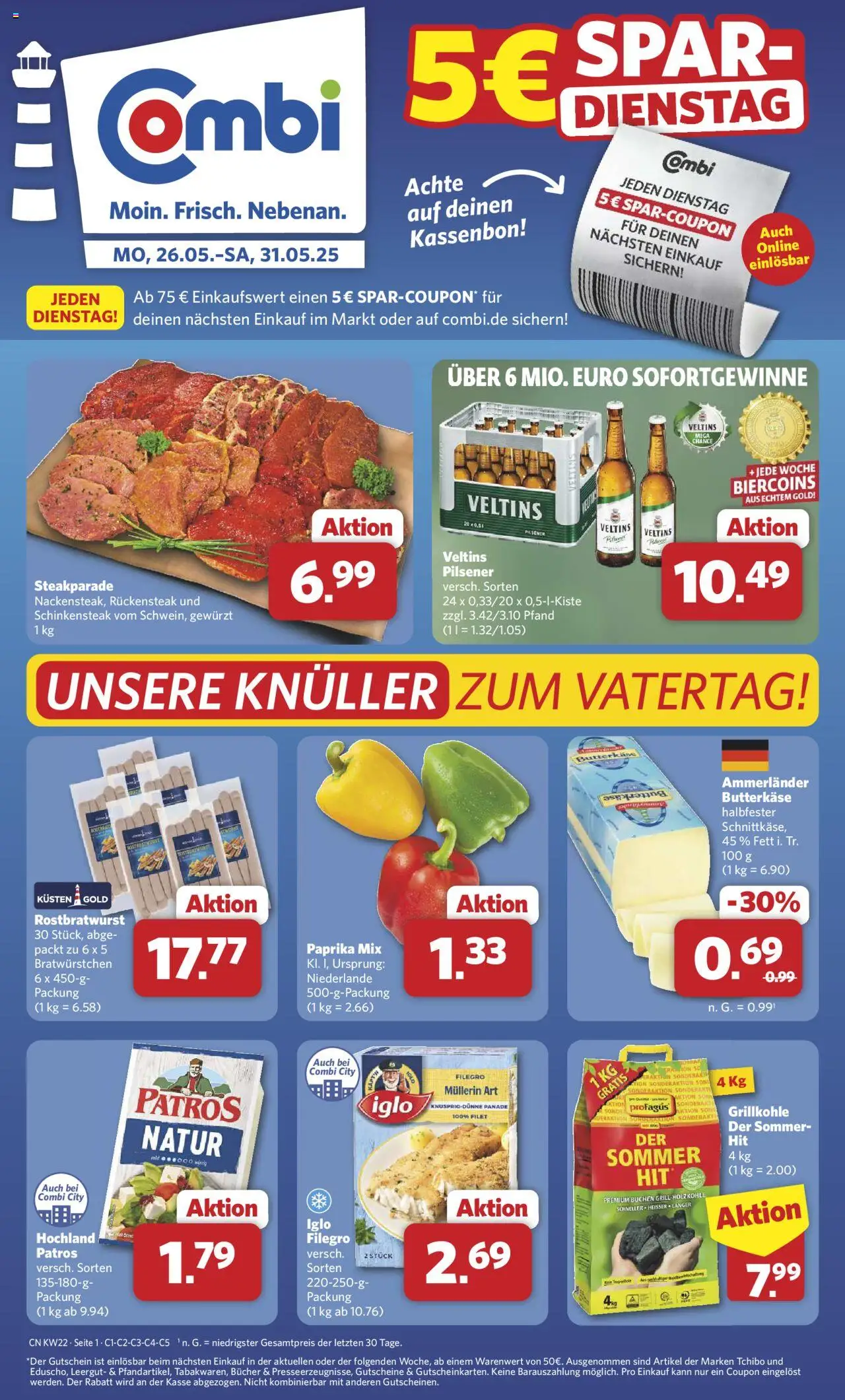 Combi Prospekt 	 - gültig ab dem 26.05.2025 | Seite: 1