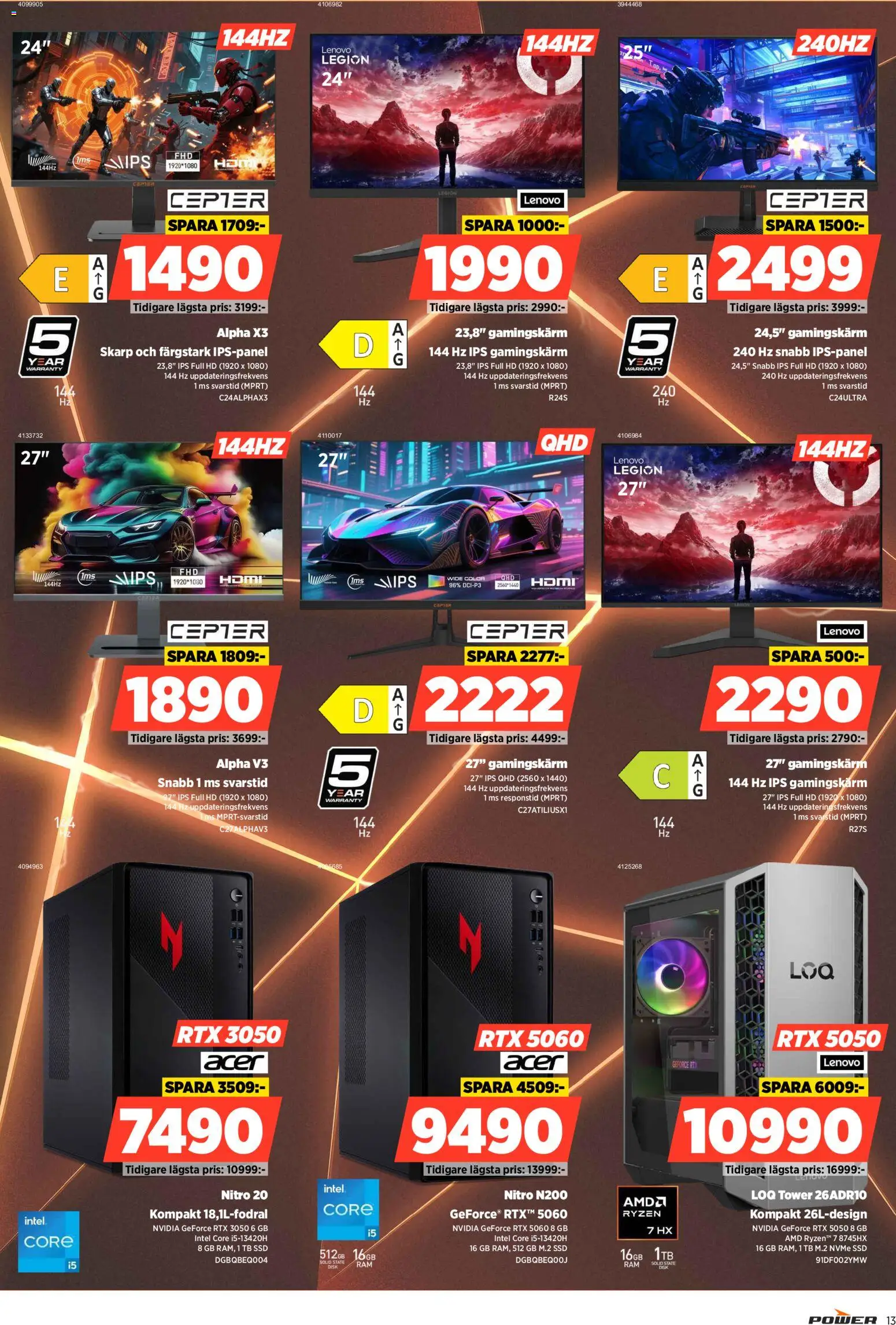 Power reklamblad aktuell från 26.12.2026 | Sida: 13