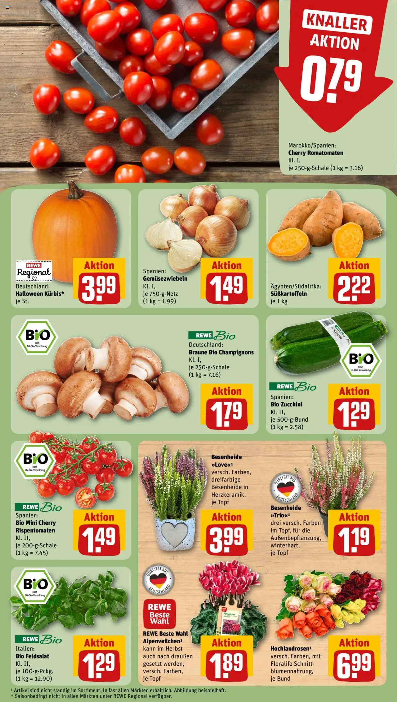 Rewe ihr Kaufpark Prospekt 	 – gültig ab 13.10.2025 | Seite: 5 | Produkte: Champignons, Zucchini