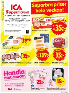 ICA Supermarket - Stockholm - Förhandsvisning av reklamblad från butik ICA Supermarket aktuell från 13.10.2025