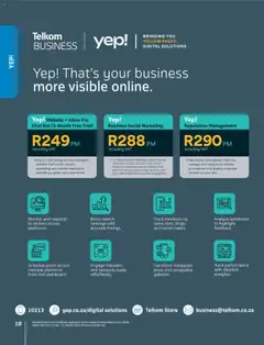 Telkom - Business Catalogue │ valid from 01.06.2025 | Page: 10 | Products: Monitor