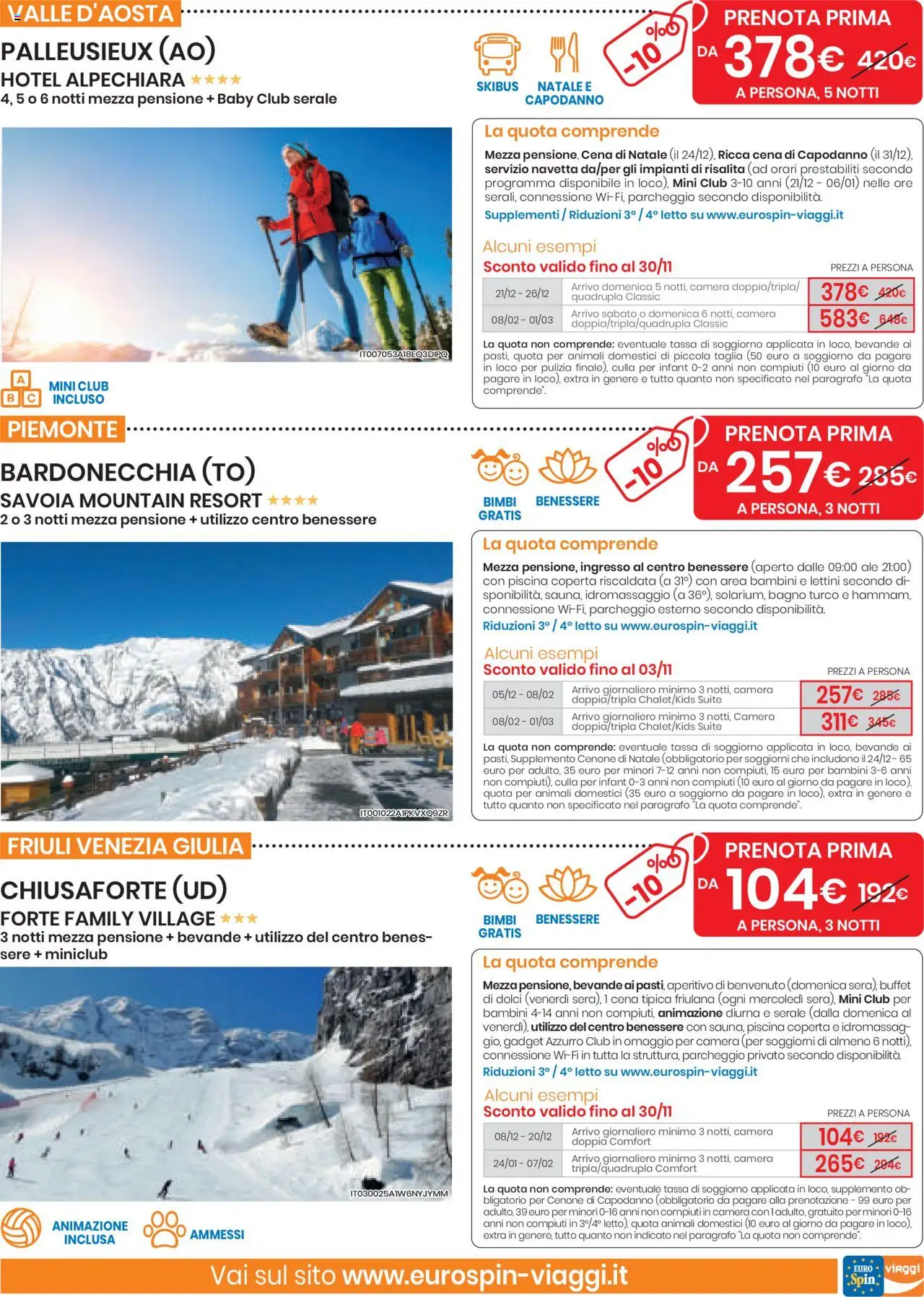 Volantino Eurospin del 04.10.2025 | Pagina: 9 | Prodotti: Piscina, Coperta, Bagno, Aperitivo