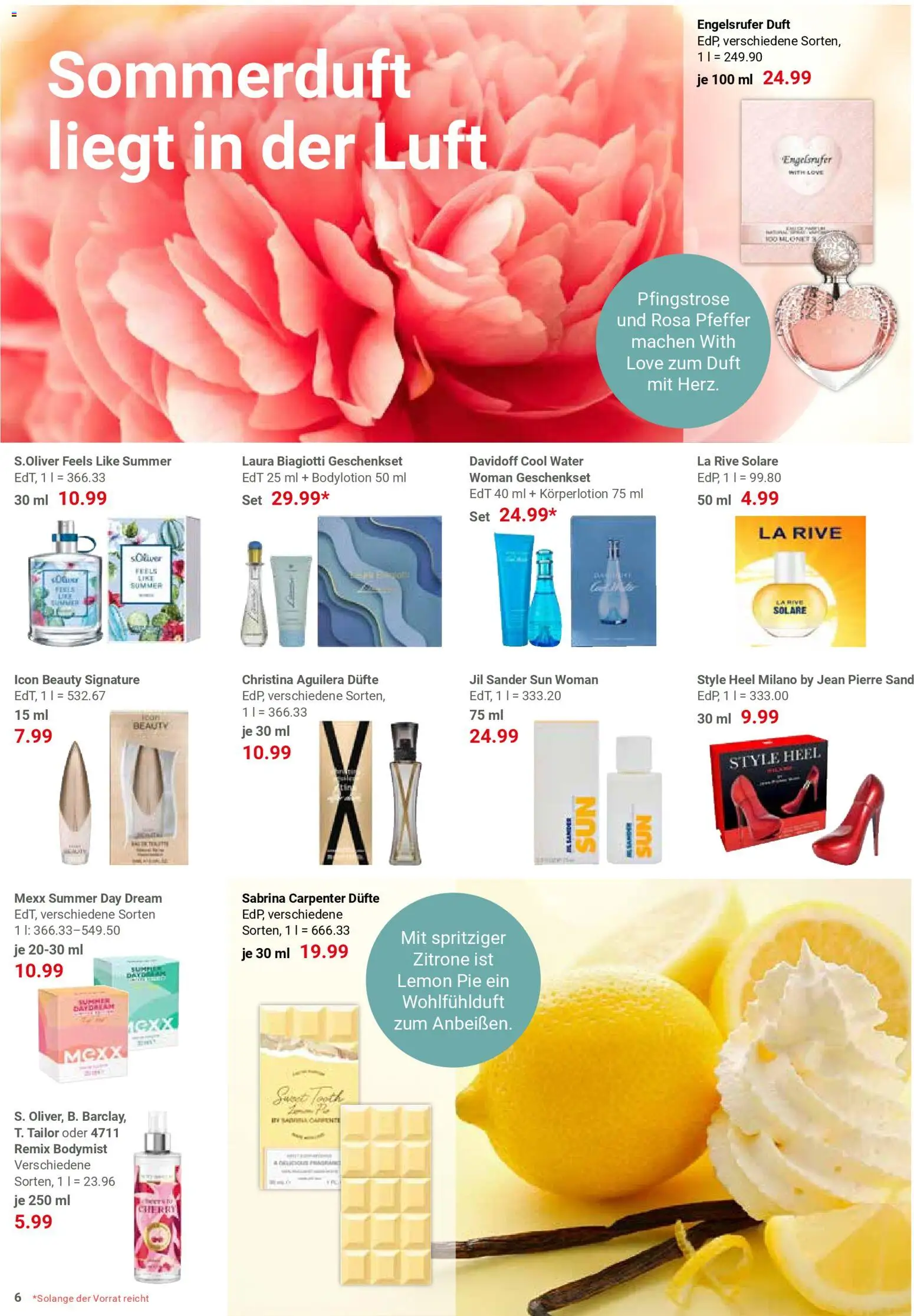 Globus Spezial – gültig ab 27.04.2026 | Seite: 6 | Produkte: Duft, Pfeffer, Körperlotion, Zitrone