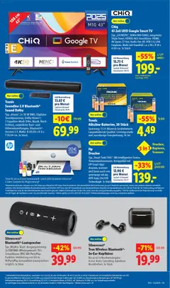 Lidl Prospekt Kornwestheim ab 08.12.2025 gültig | Seite: 59 | Produkte: USB, Bad, Soundbar, TV