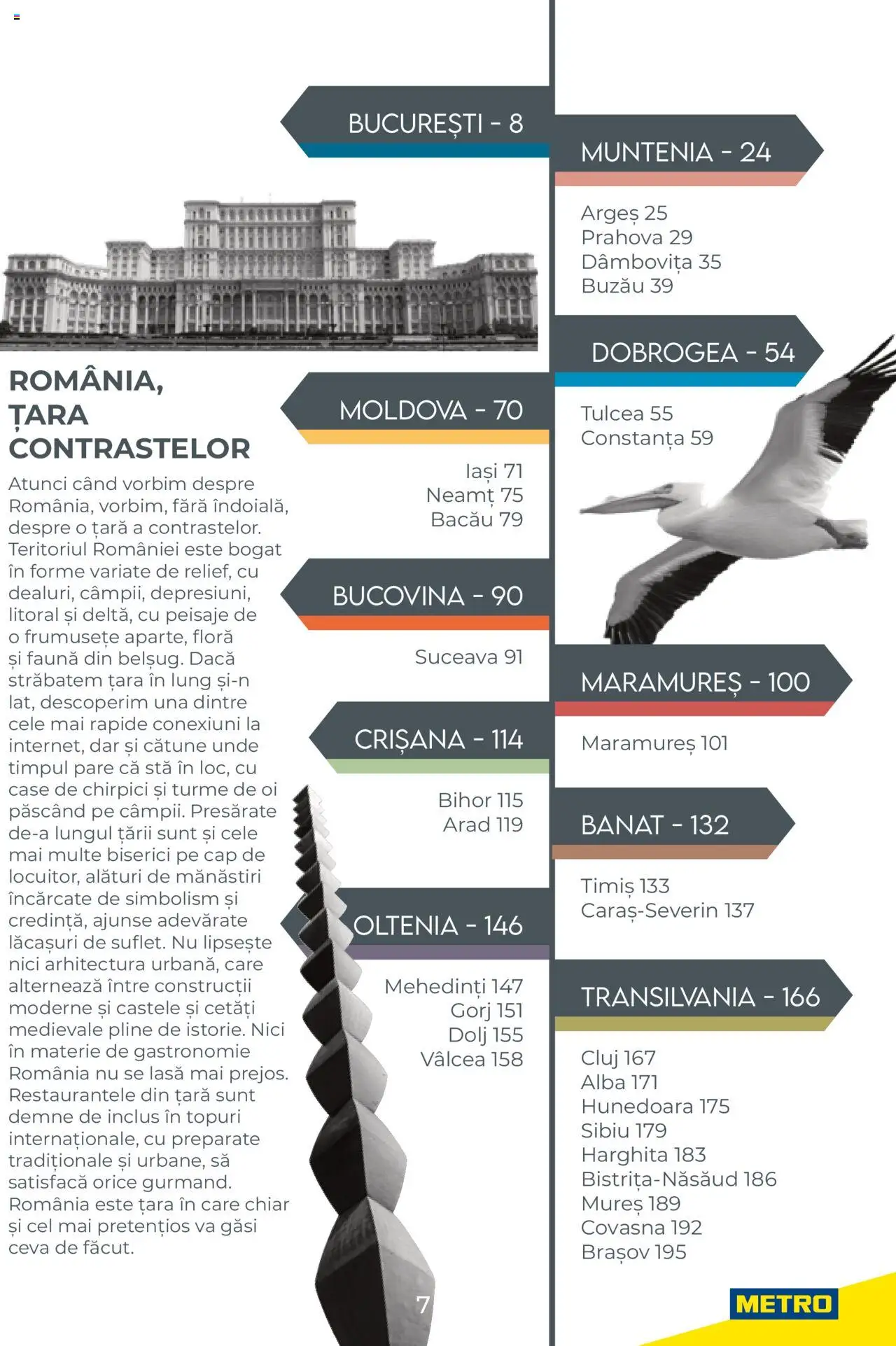 Metro catalog - Ghid de călătorie România – valabil de la 01.08.2025 | Pagină: 7