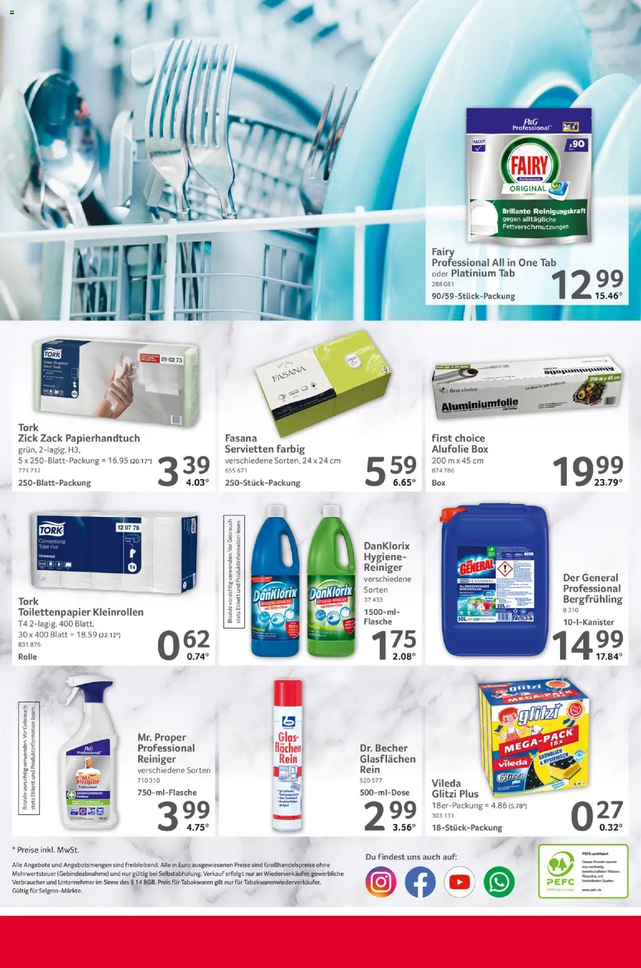 Selgros  Gastro - gültig ab dem 24.07.2025 | Seite: 40 | Produkte: Box, Toilettenpapier
