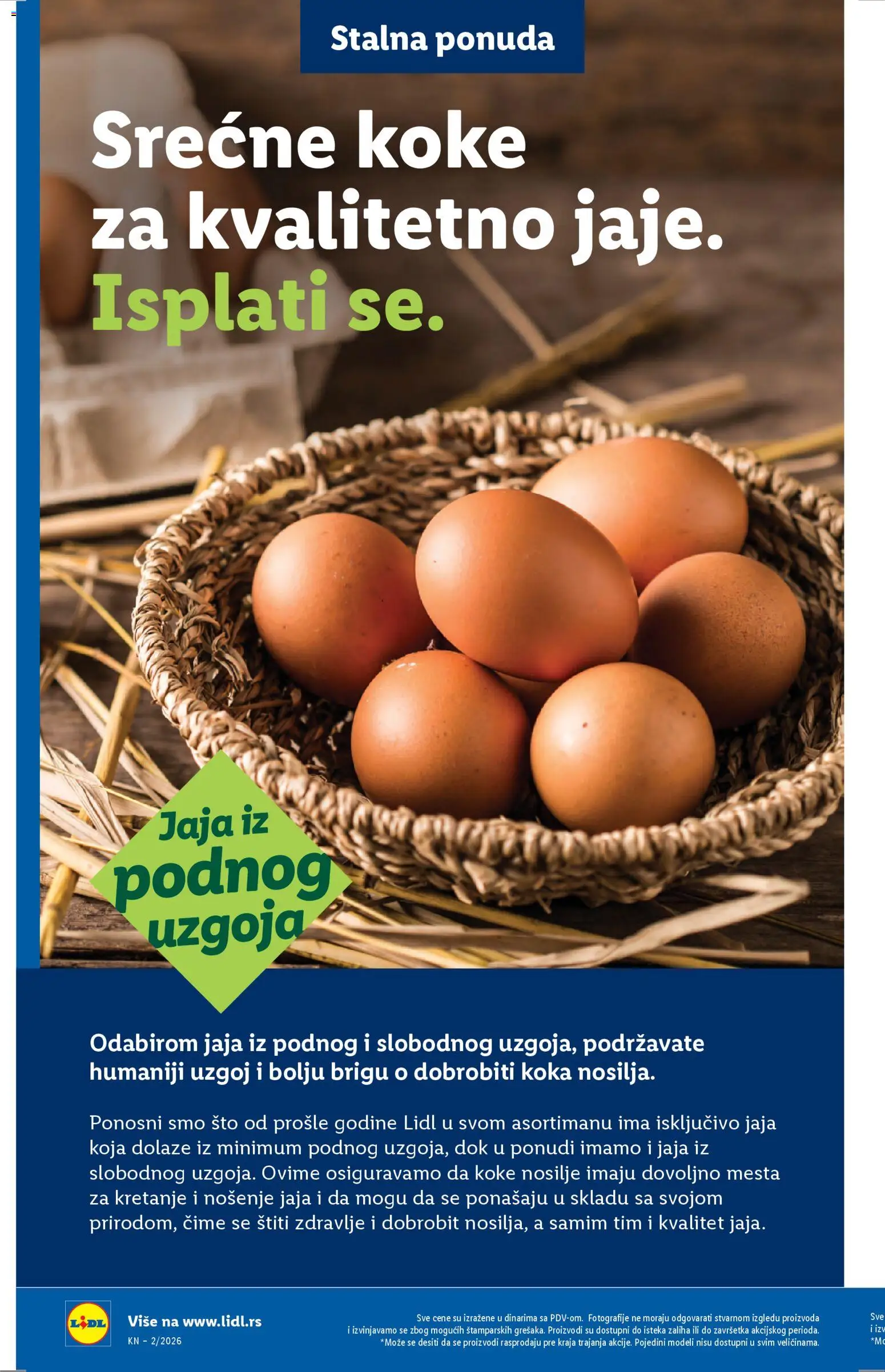 Lidl katalog - važi od 08.01.2026 | Strana: 56 | Proizvode: Sto, Jaja