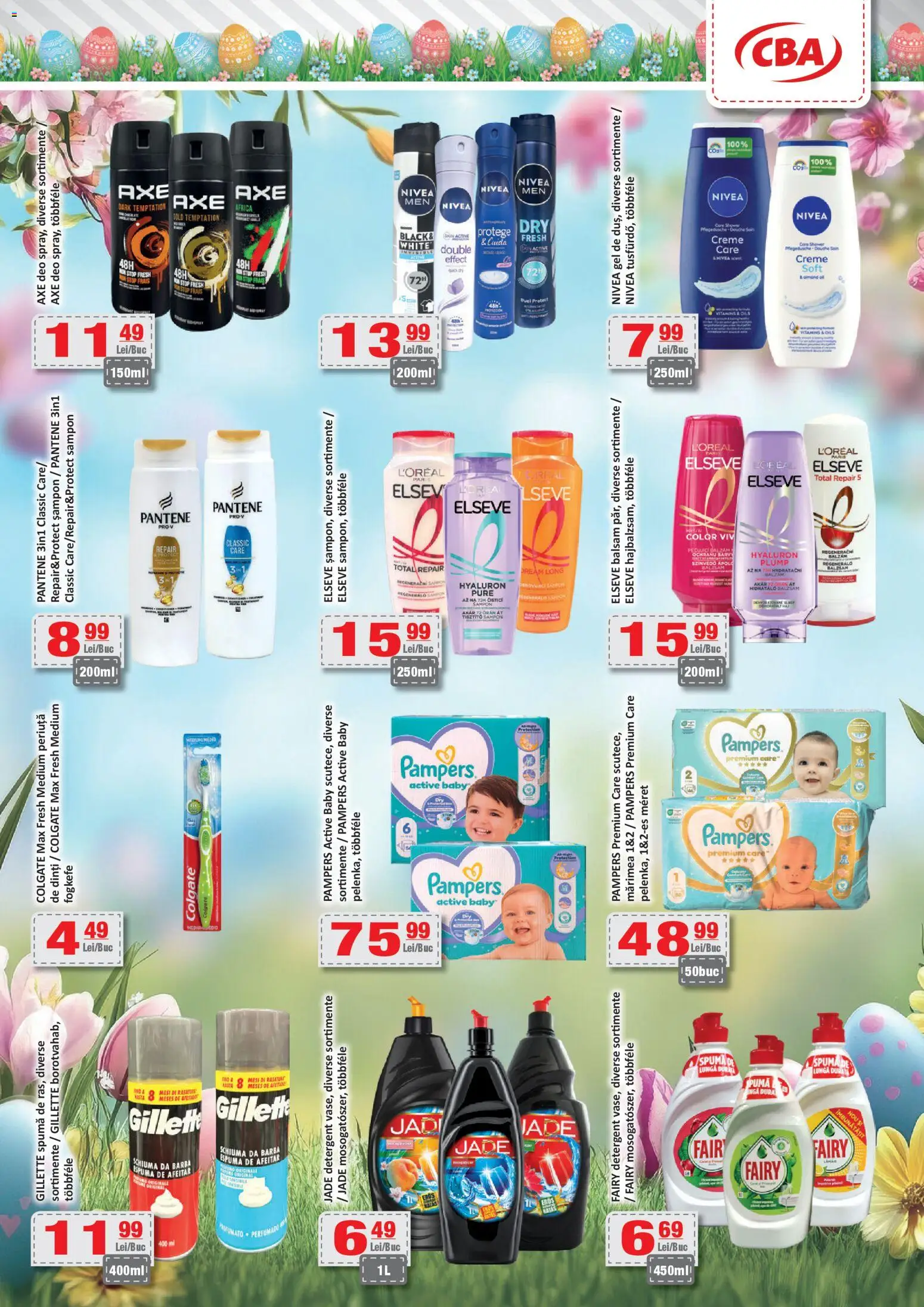 Noul catalog CBA – valabil de la 27.03.2026 | Pagină: 10 | Produse: Șampon, Balsam, Detergent