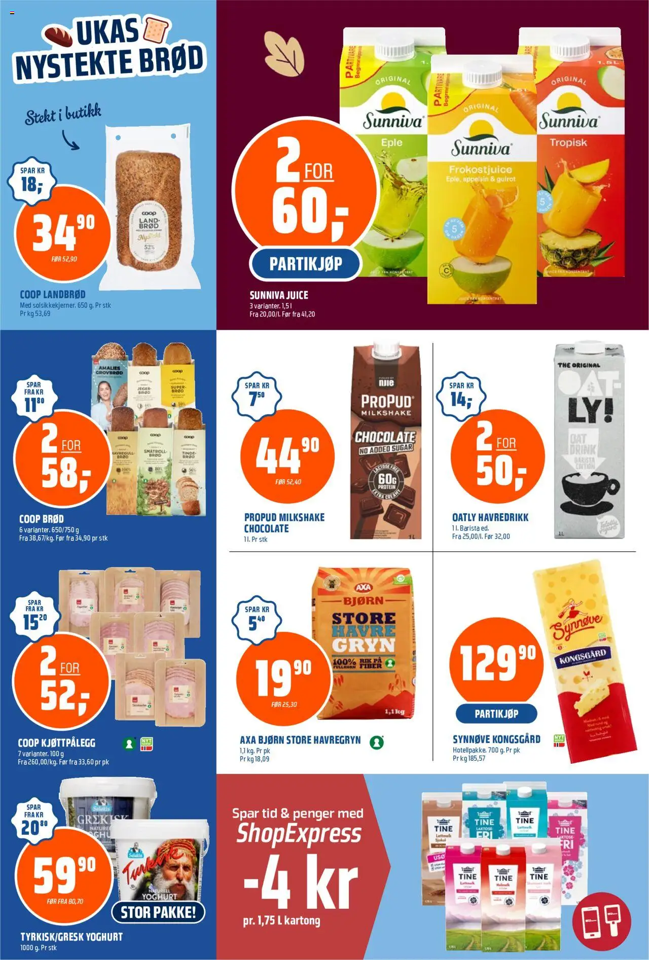  | Side: 4 | Produkter: Yoghurt, Brød, Gulrot, Марміт