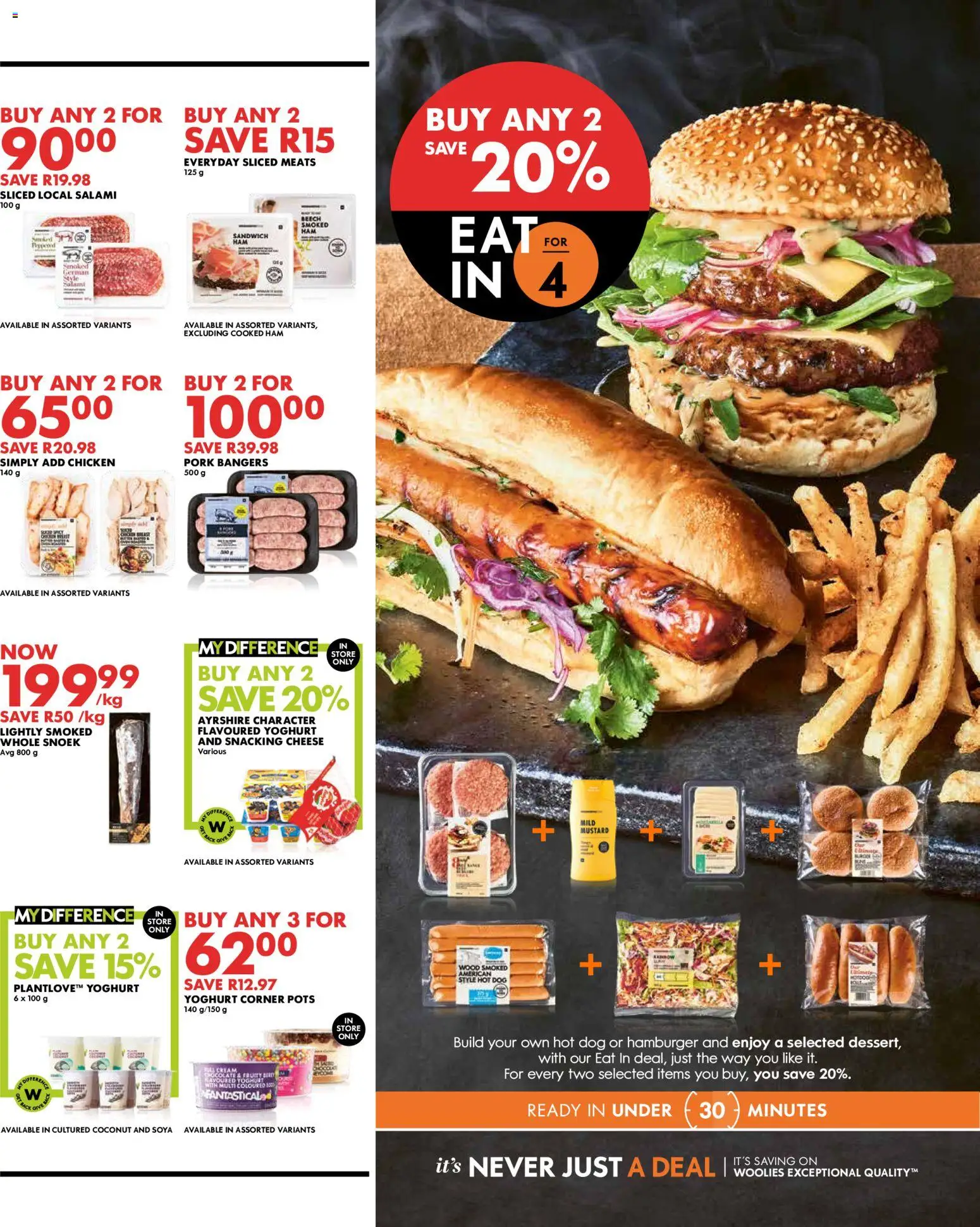 New Woolworths catalogue – valid from 05.01.2026 | Page: 3 | Products: Cheese, Salami, Ham, Chicken