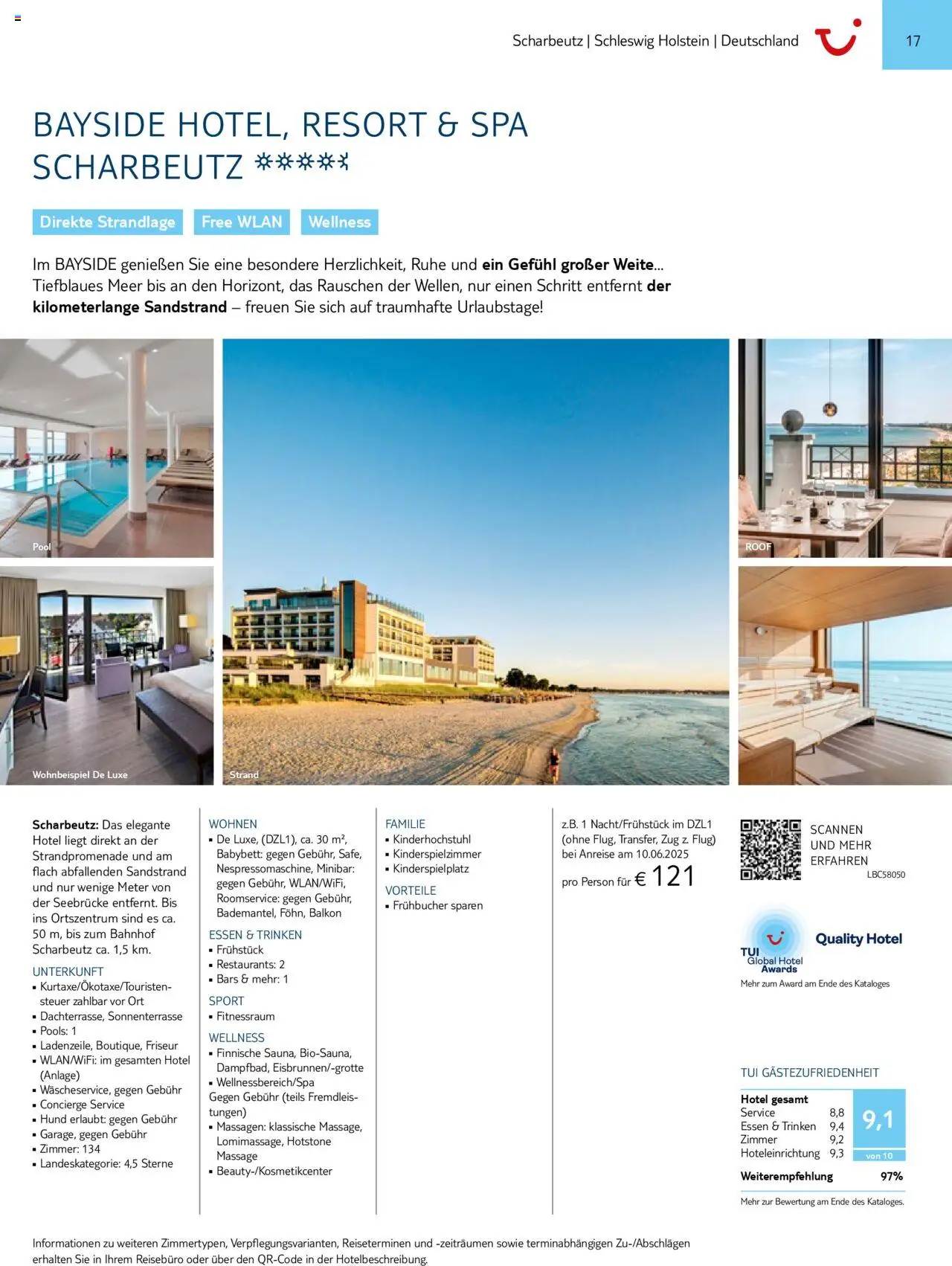 TUI Prospekt 	 – gültig ab 01.11.2024 | Seite: 17 | Produkte: Babybett