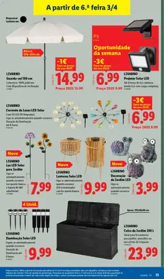 Pré-visualização Lidl Novidades válido de 30.03.2026 | Página: 13