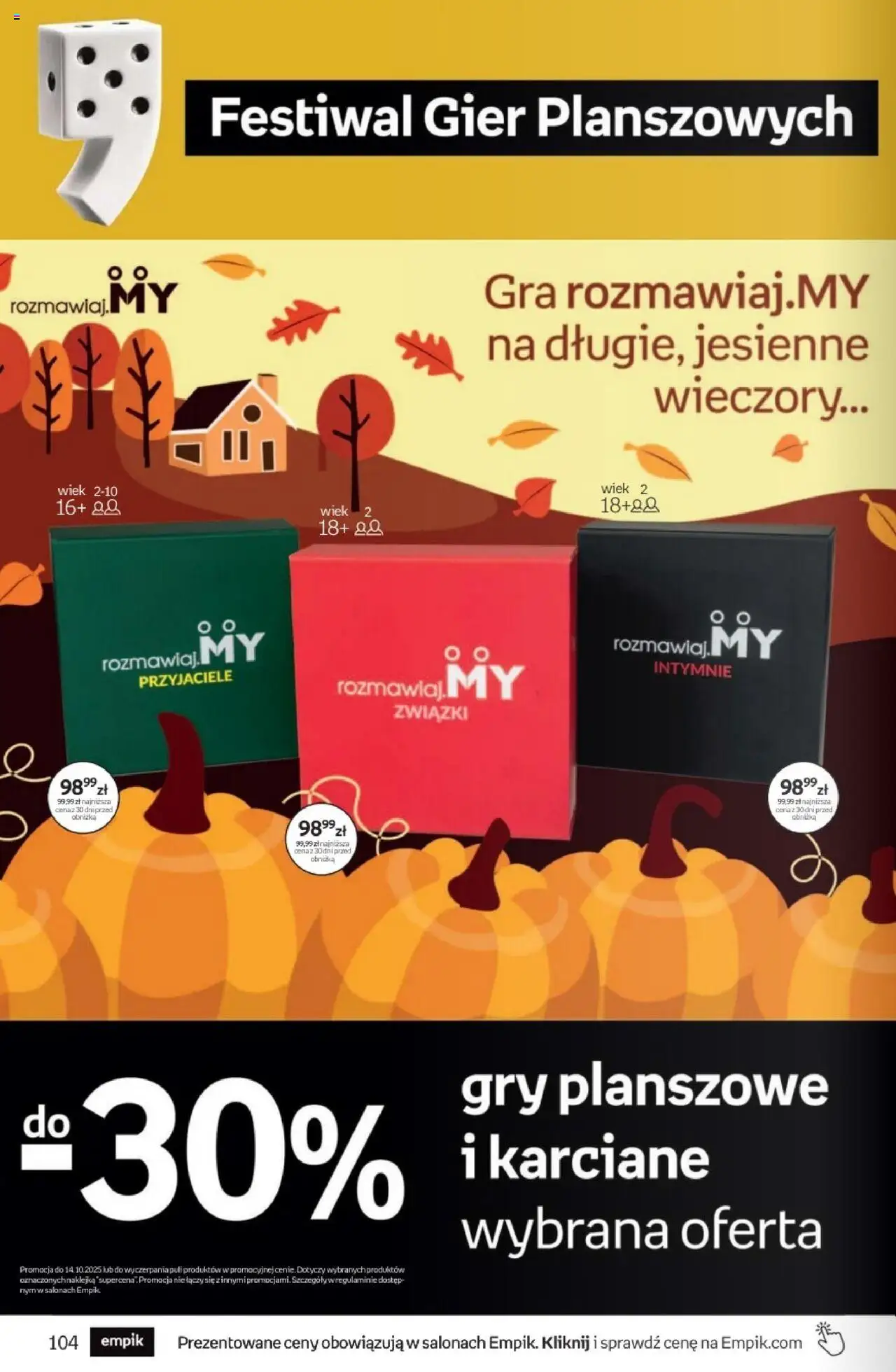 Empik promocje od 24.09.2025 | Strona: 104 | Produkty: Gra, Gry