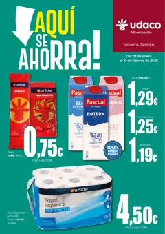 Vista previa Unide - Aquí se ahorra válido desde el 29.01.2026