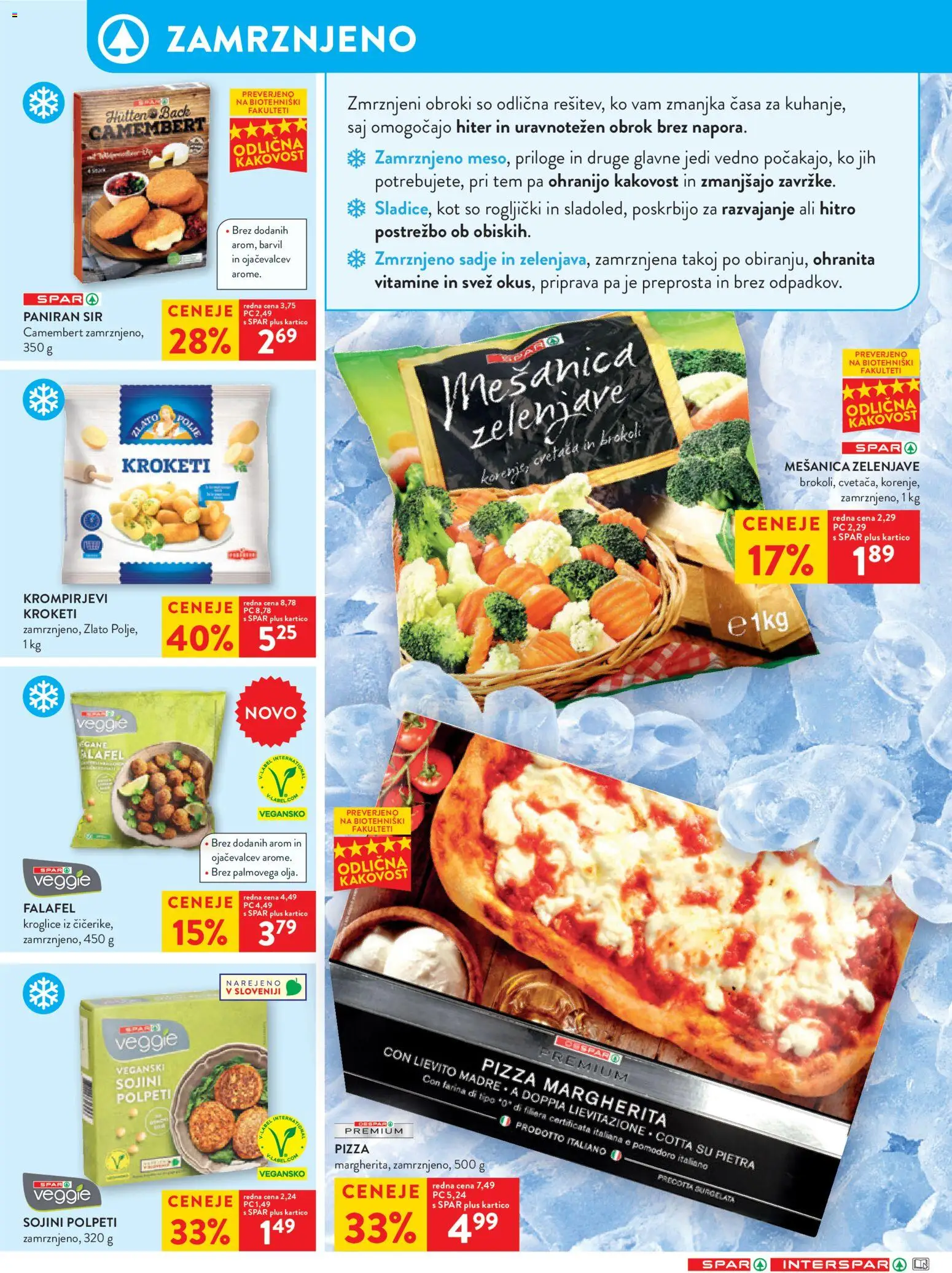 Novi Spar katalog ponudbe – veljaven od 14.01.2026 | Stran: 16 | Izdelki: Rogljički, Sir, Sadje
